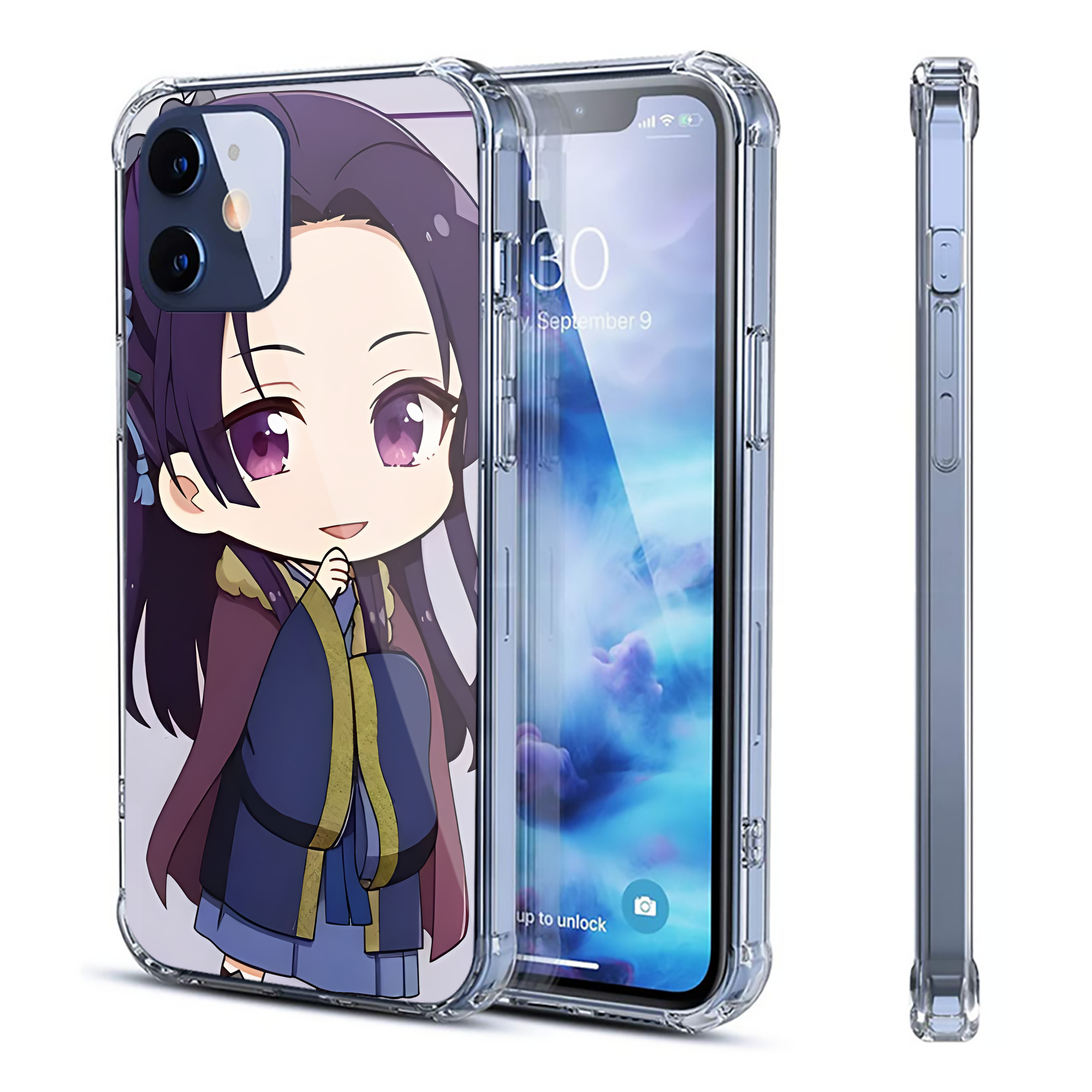 （画像用） 薬屋のひとりごと The Apothecary Diaries 【iPhone 12シリーズ対応】透明スマホケース（クリアソフトケース）